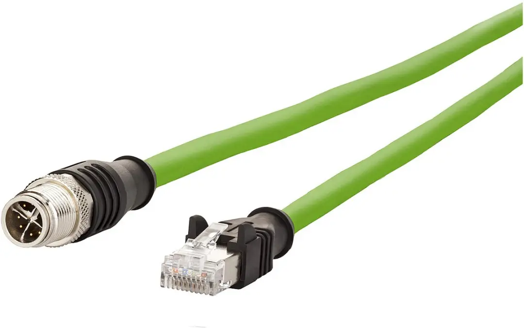 Metz Connect 142M2X15020 CAT 6A S/FTP Netwerkkabel 2m