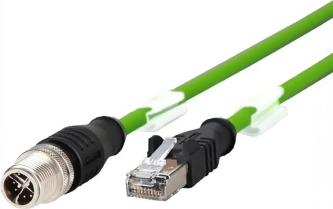 Metz Connect 142M2X15020 CAT 6A S/FTP Netwerkkabel 2m - Groen