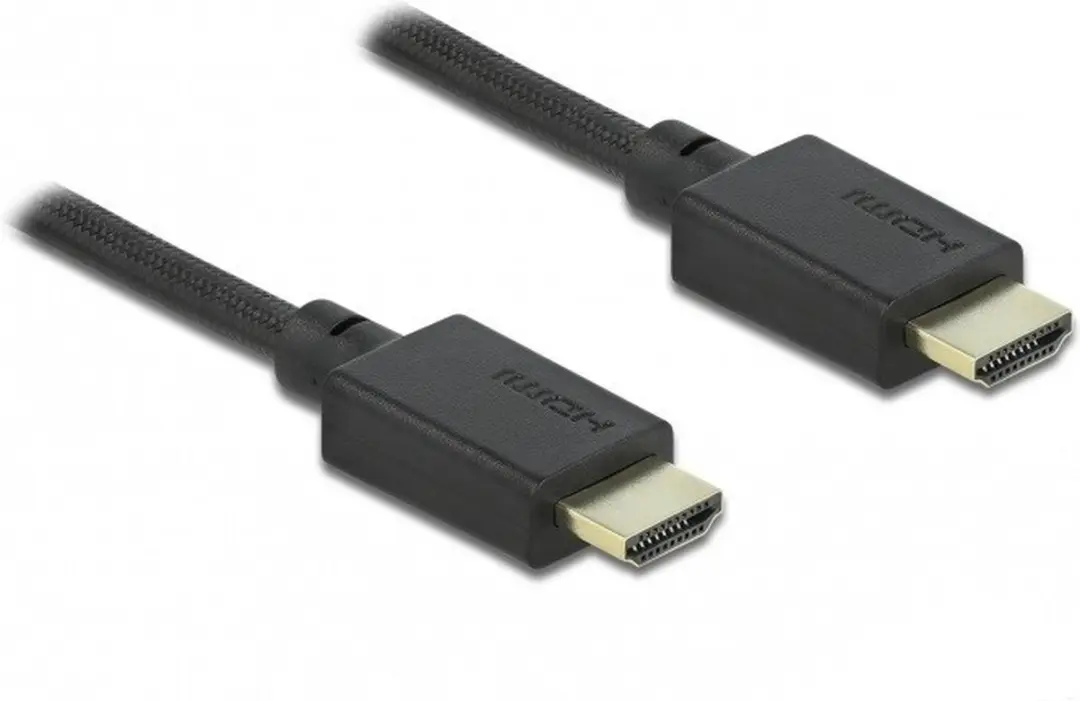 Delock High Speed HDMI Kabel 48 Gbps 8K 60Hz 2.5m - Zwart