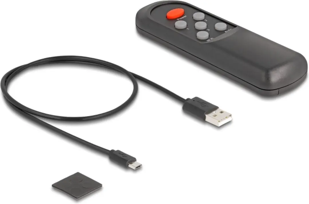 Delock HDMI Switch 4x1 8K60 - Zwart - afbeelding 6 van 6