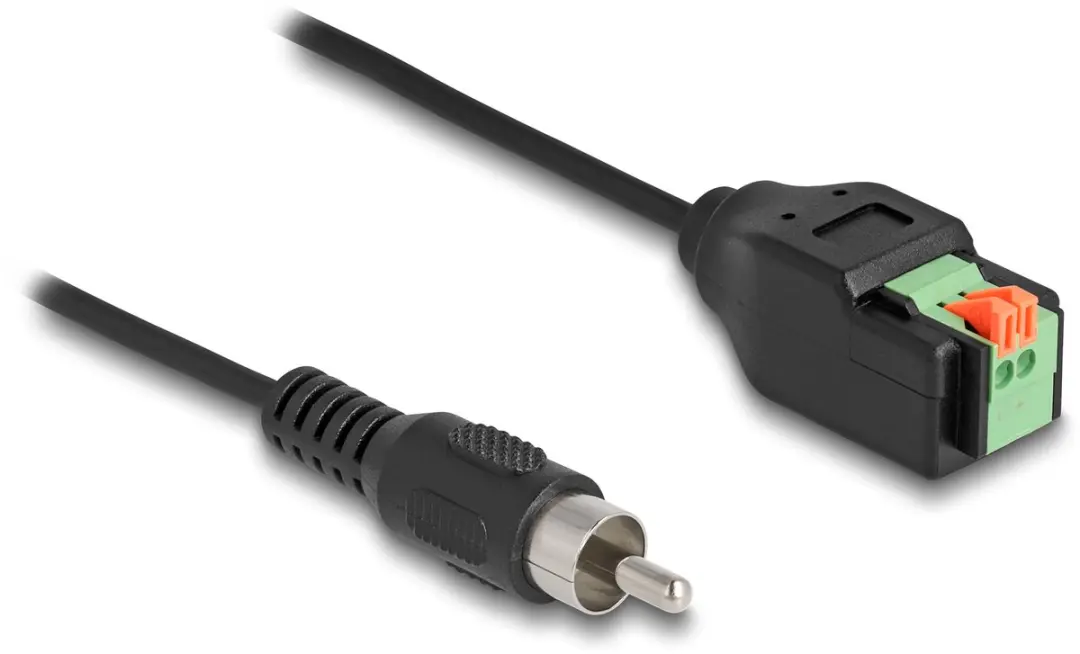 Delock RCA naar Terminal Block Adapter