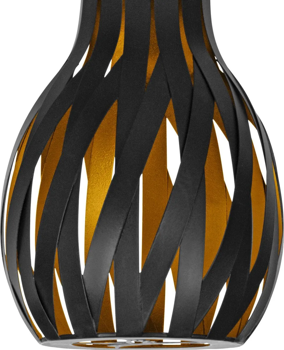 Eglo Zonne Tuinlamp LED - Zwart/Goud - afbeelding 4 van 6
