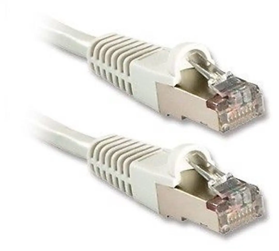 Lindy CAT 6A S/FTP Netwerkkabel 1m Wit