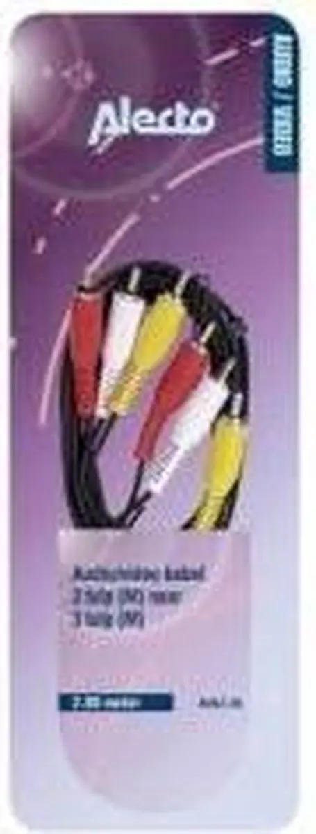 Alecto AVKZ-20 AV-kabel 2,0m