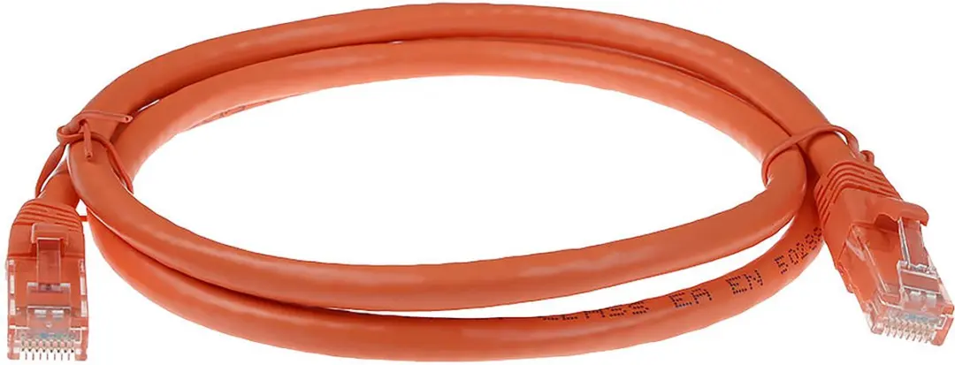 ACT Oranje U/UTP CAT6 Patchkabel 2m - Snagless RJ45