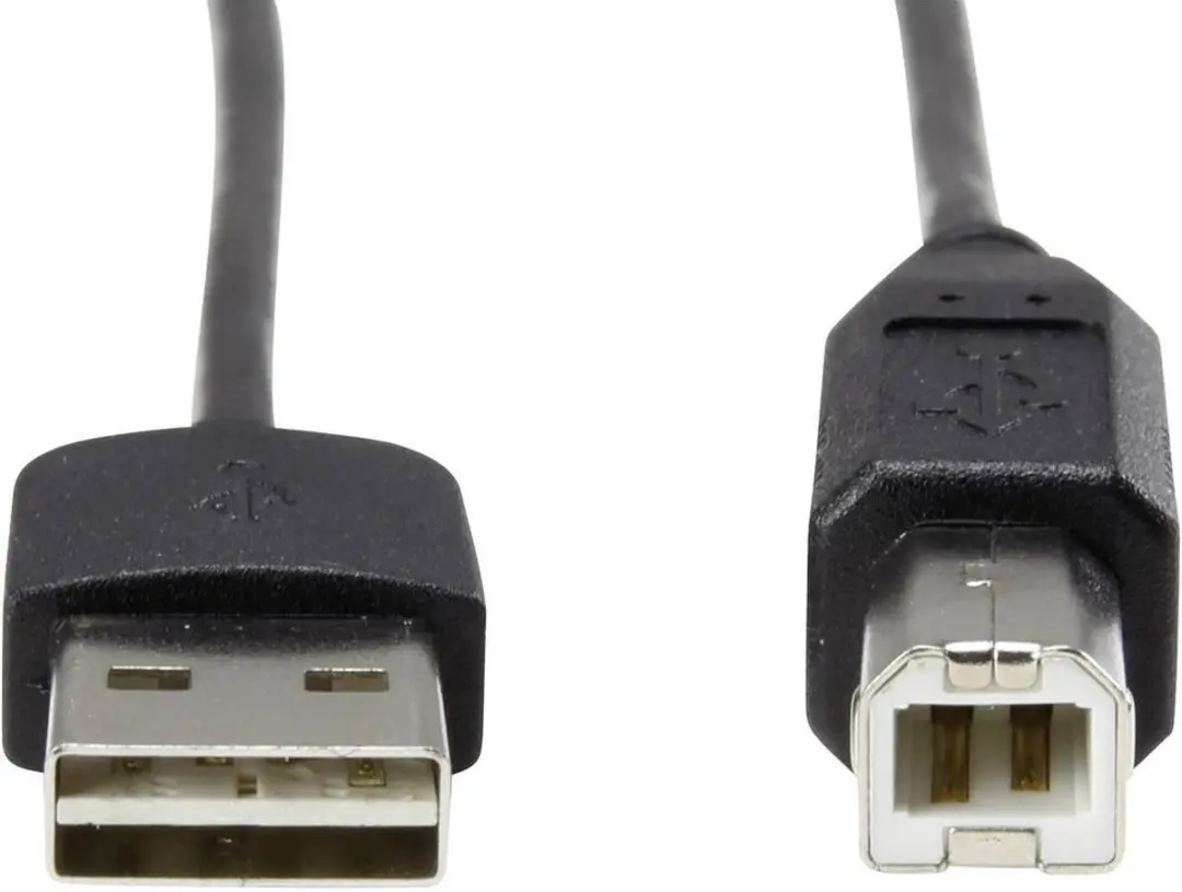 Renkforce RF-4078644 USB-kabel USB-A naar USB-B 1.80m - Zwart