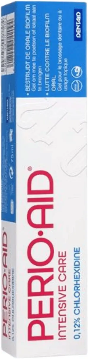 Perio Aid Intensive Care Tandpasta 0,12% Chlorhexidine 75ml