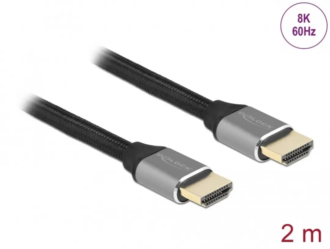 Delock Ultra High Speed HDMI Kabel 48 Gbps 8K 60Hz
