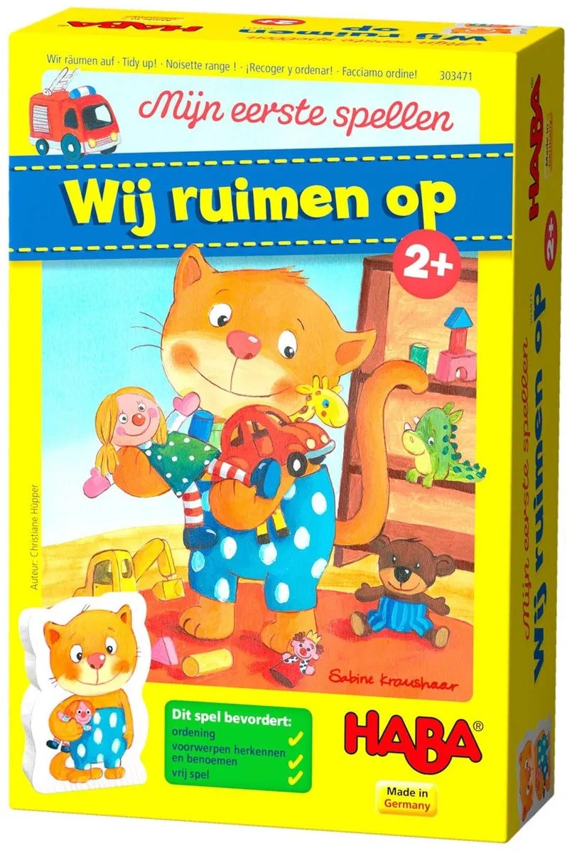 Haba Mijn Eerste Spellen Wij Ruimen Op - 8992