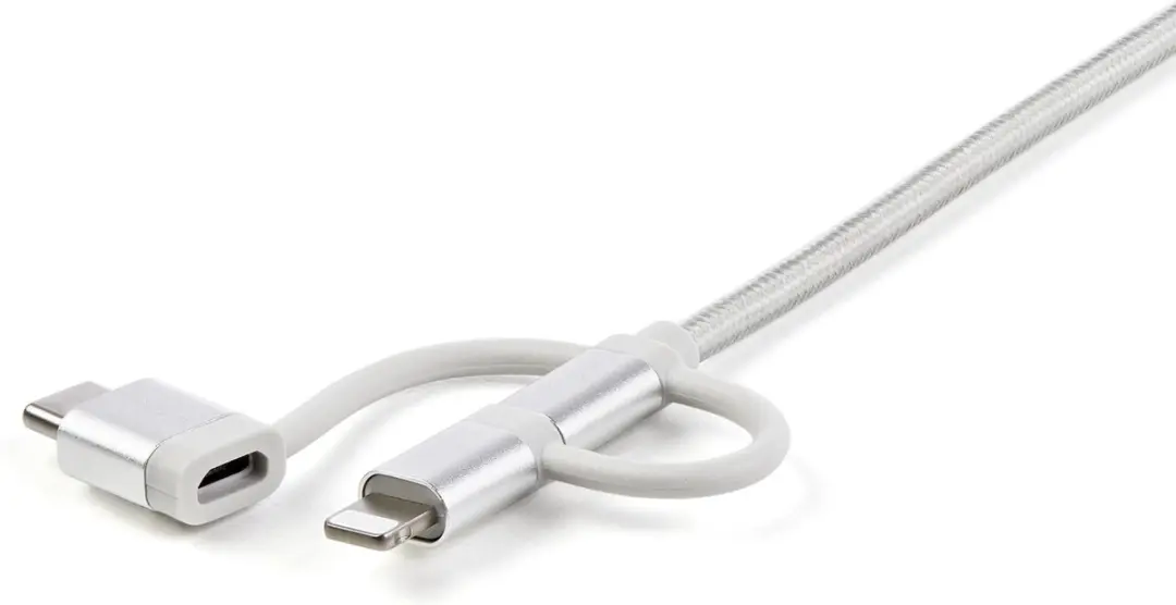 Startech USB Oplaadkabel LTCUB1MGR - 1m - Zilver