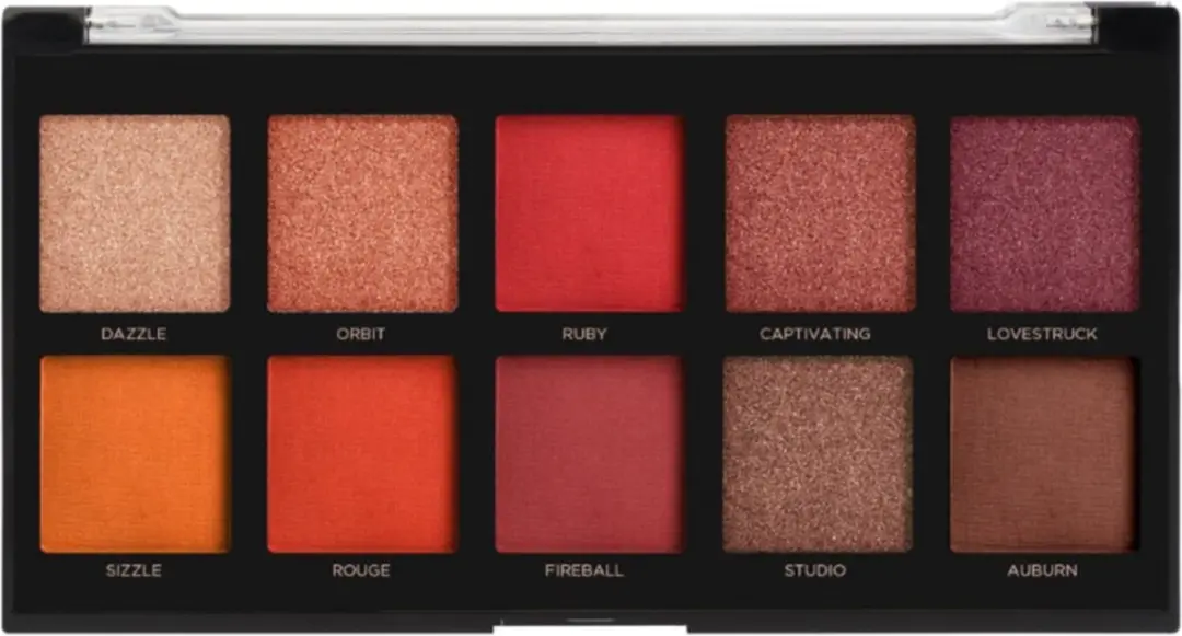 Profusion Oogschaduw Artistry Mini Palette Rubies - 10 Kleuren