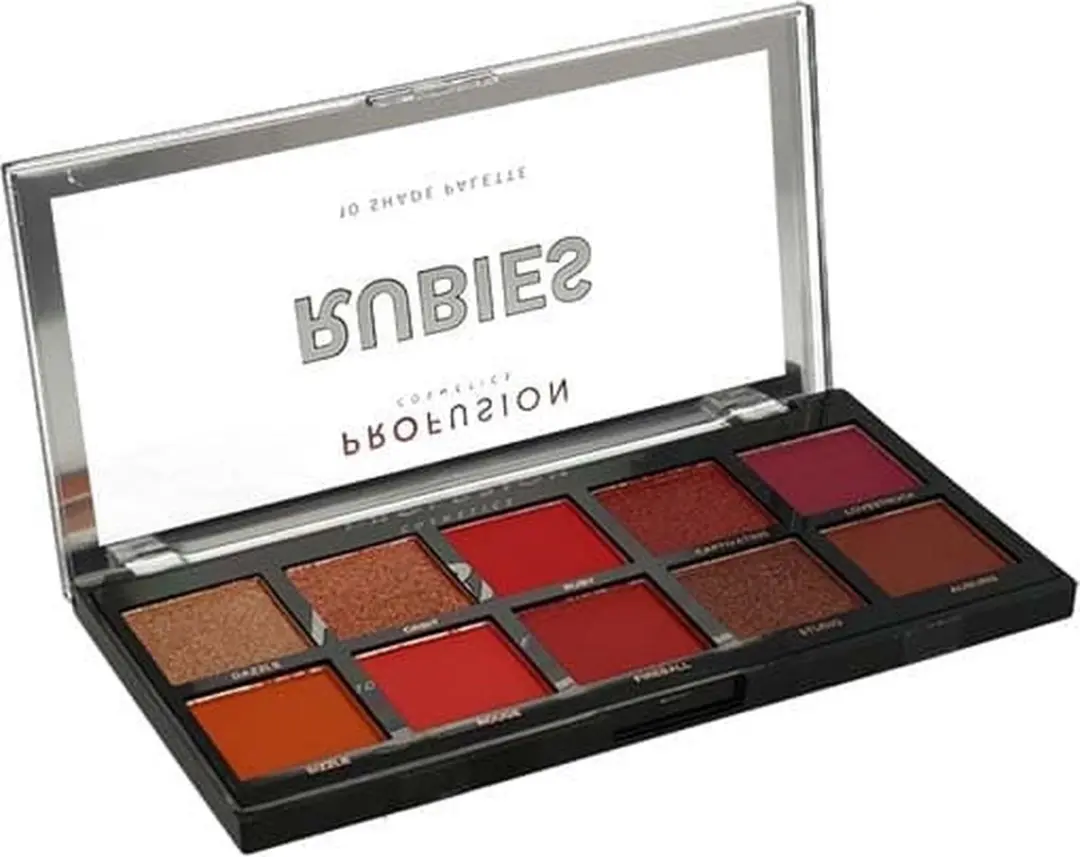 Profusion Oogschaduw Artistry Mini Palette Rubies - 10 Kleuren