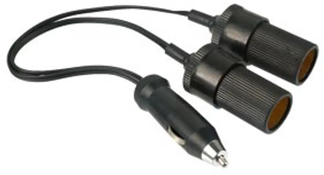 Goobay 11766 Sigarettenaanstekerplugsplitter 2x 12-24V