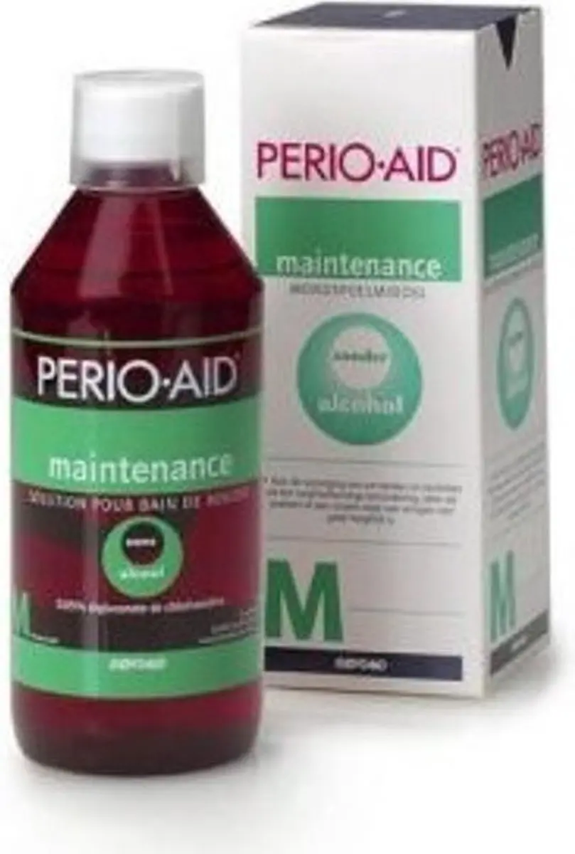 Perio Aid 0.05% Mondwater 500ml - 2 Stuks