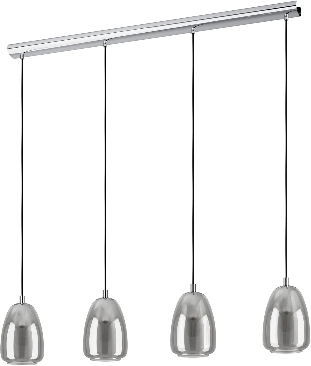 Eglo Alobrase Hanglamp 4x E27 - Chroom