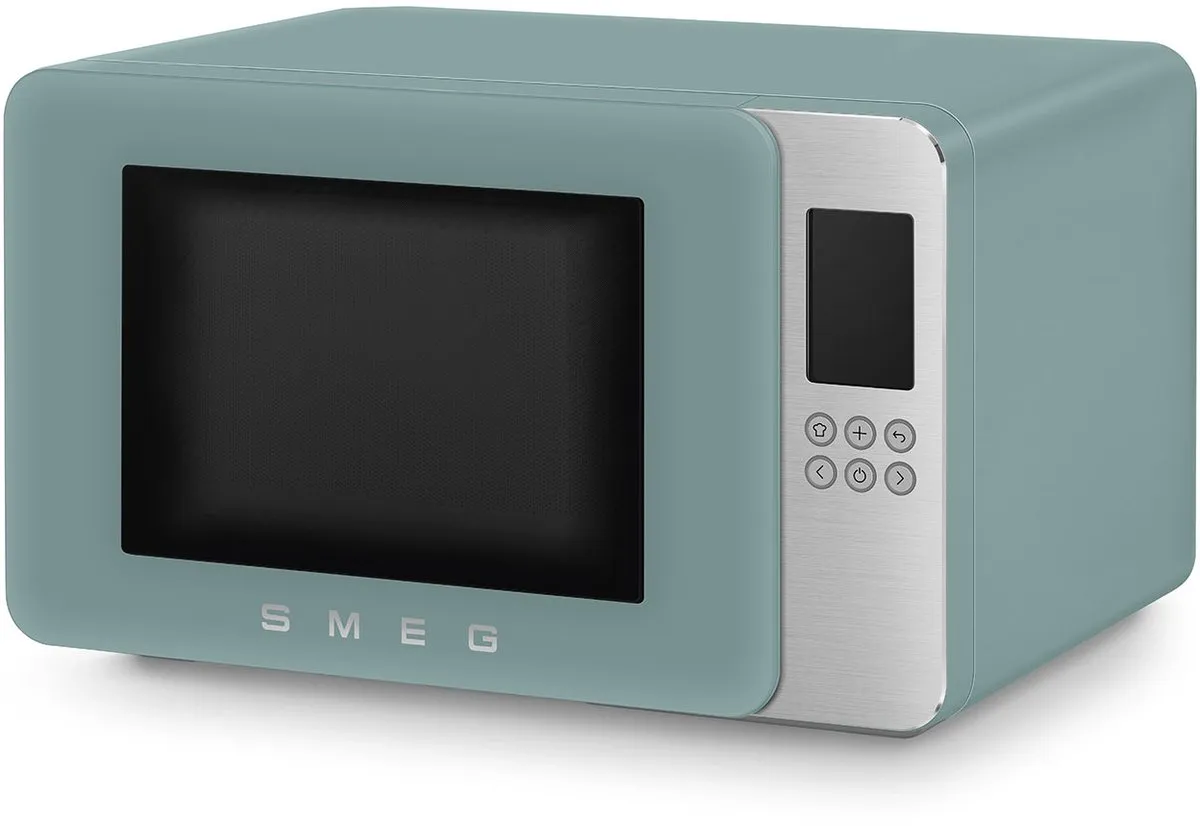 Smeg MOC01EGMEU Magnetron met grill 1900W 29L - Mat Emerald Green