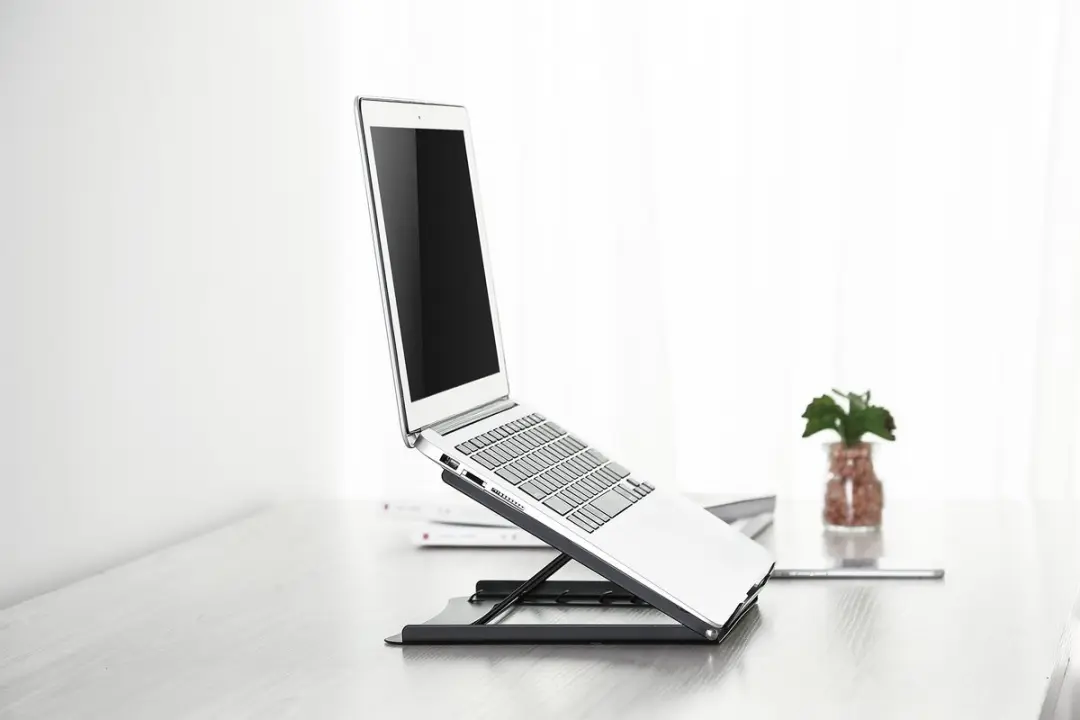 Digitus DA-90368 Laptopstandaard - 5 standen - Opvouwbaar - Zwart