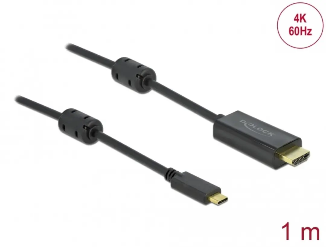 Delock USB-C naar HDMI Kabel 4K 60Hz 1m
