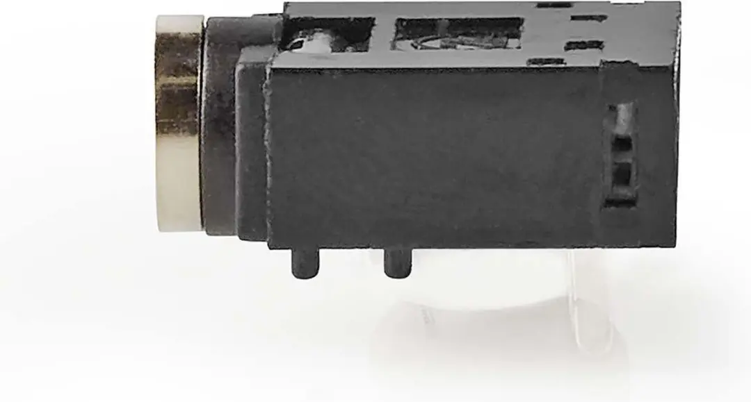 Nedis 3,5mm Audioconnector CAVC22991BK - Gehoekt Vrouwelijk - 25 Stuks