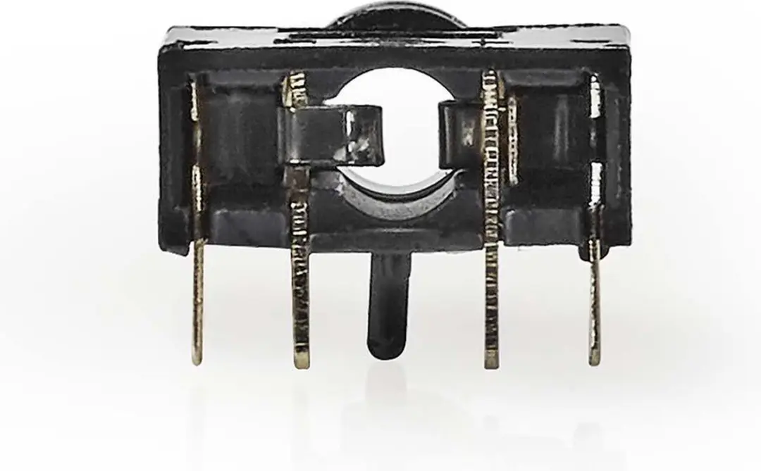 Nedis 3,5mm Audioconnector CAVC22991BK - Gehoekt Vrouwelijk - 25 Stuks
