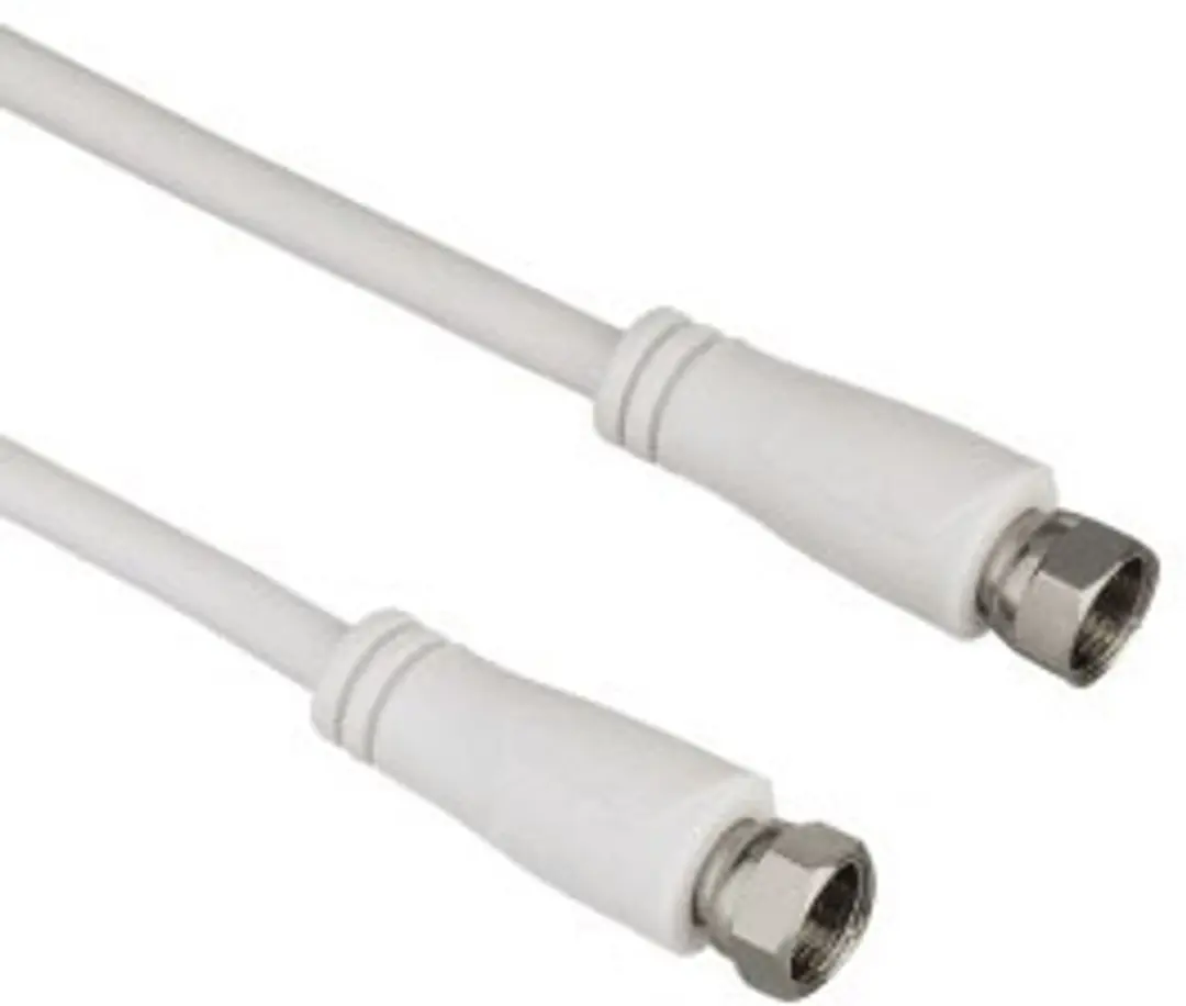 Hama 75122434 coax-kabel 1,5 m F Wit
