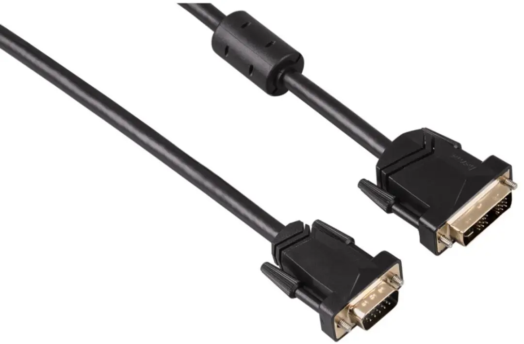 VGA/DVI-adapterkabel 3m verguld