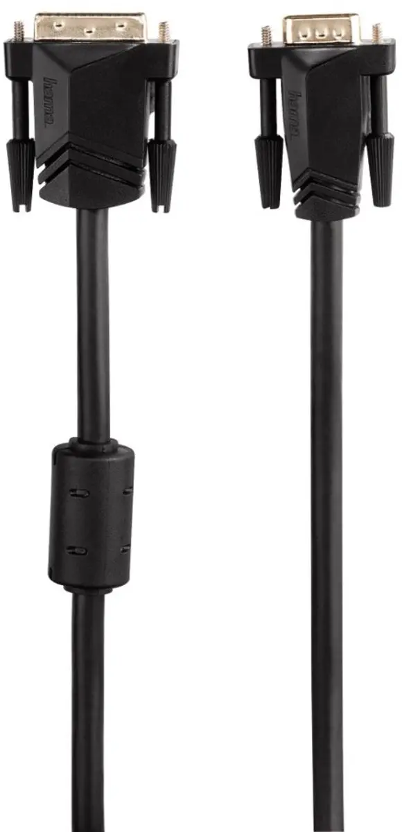 Hama VGA/DVI-adapterkabel 3m - Verguld