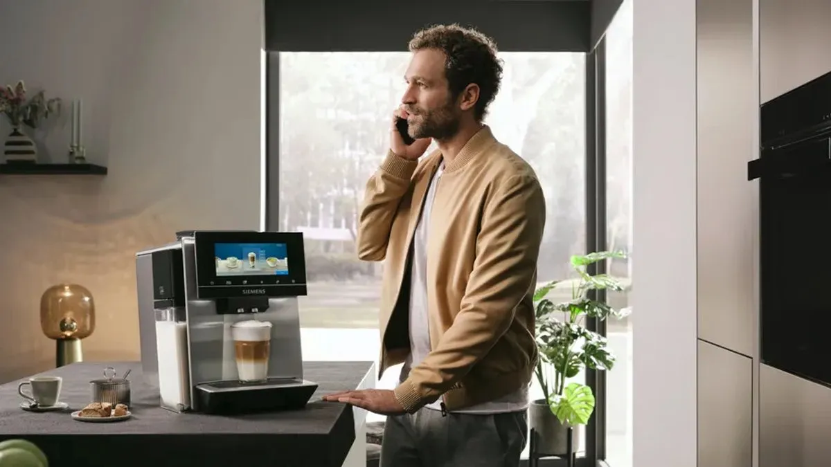 Siemens EQ900 Plus TQ903RZ3 Volautomatische Espressomachine - RVS