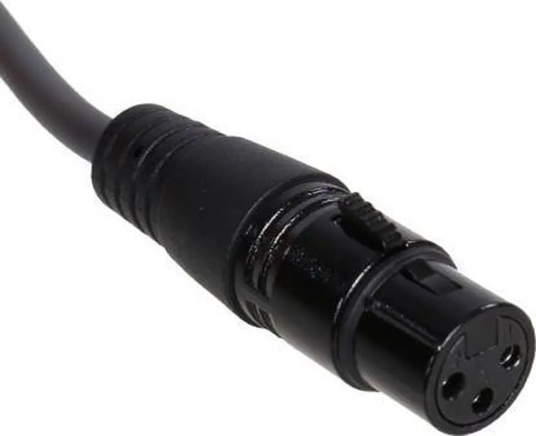 Nedis DMX-Adapterkabel XLR 3-Pins - 1.50m - Donkergrijs
