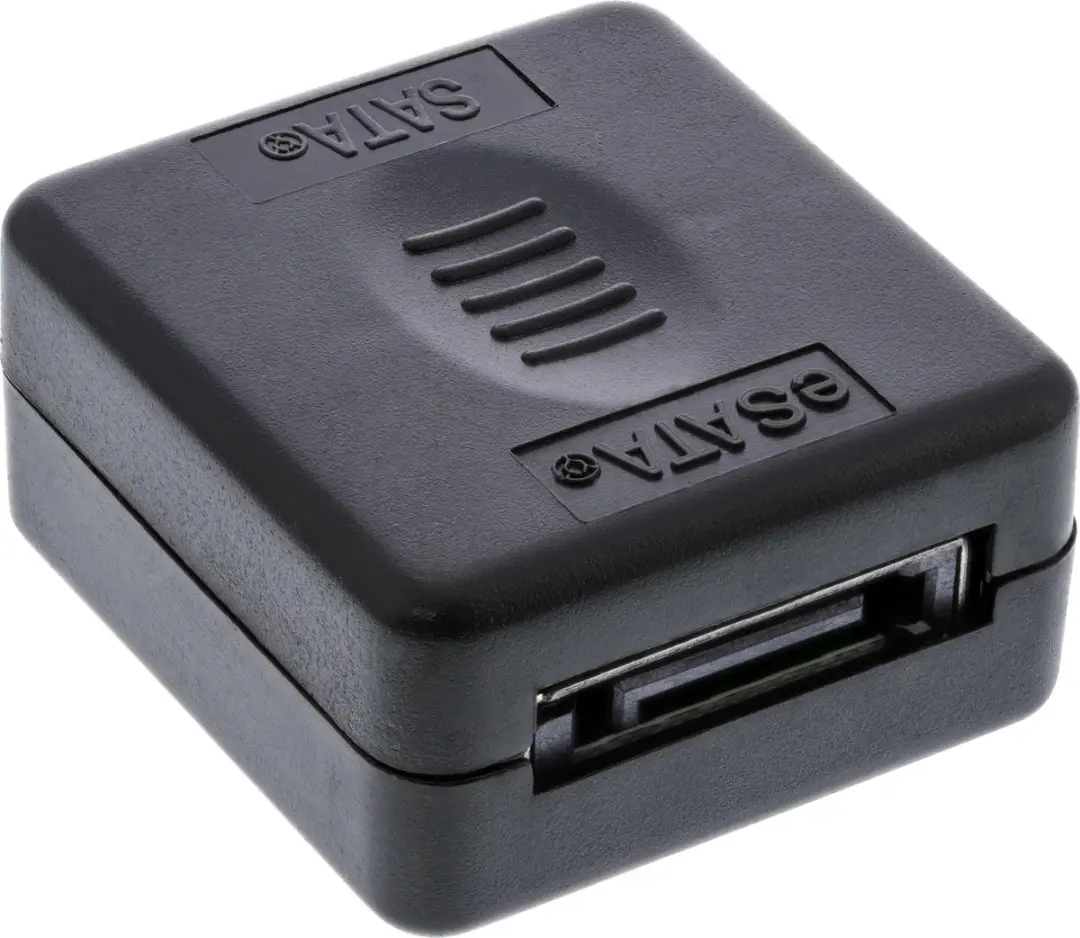 InLine eSATA naar SATA Adapter 3 Gbit/s - Zwart