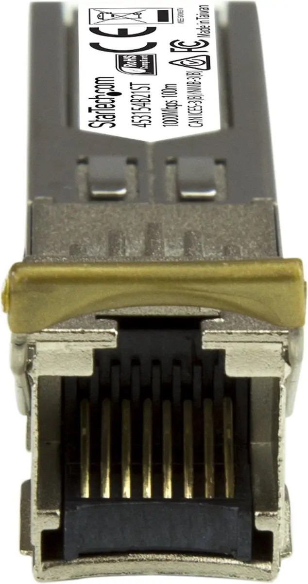 Startech Gigabit RJ45 SFP Transceiver 453154B21ST - Zilver