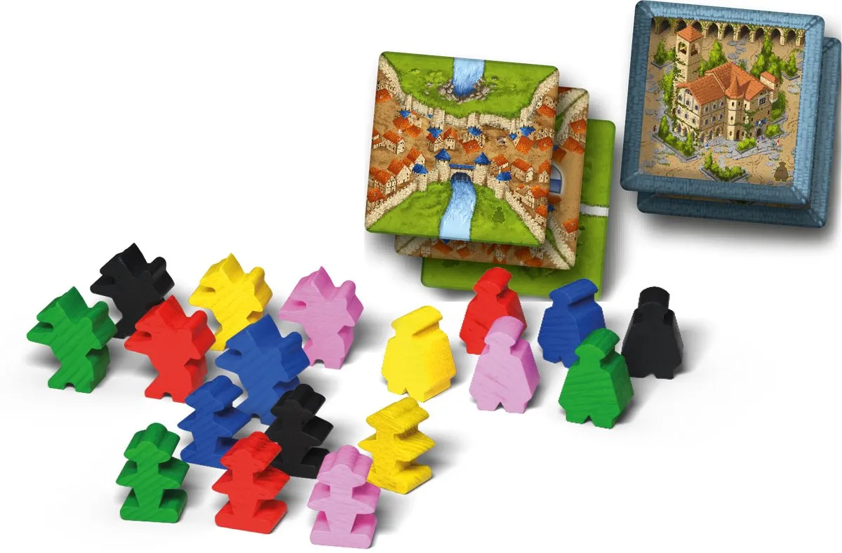 999 Games Carcassonne Bodes & Burgemeesters Uitbreiding 5 - NL/EN - afbeelding 6 van 6