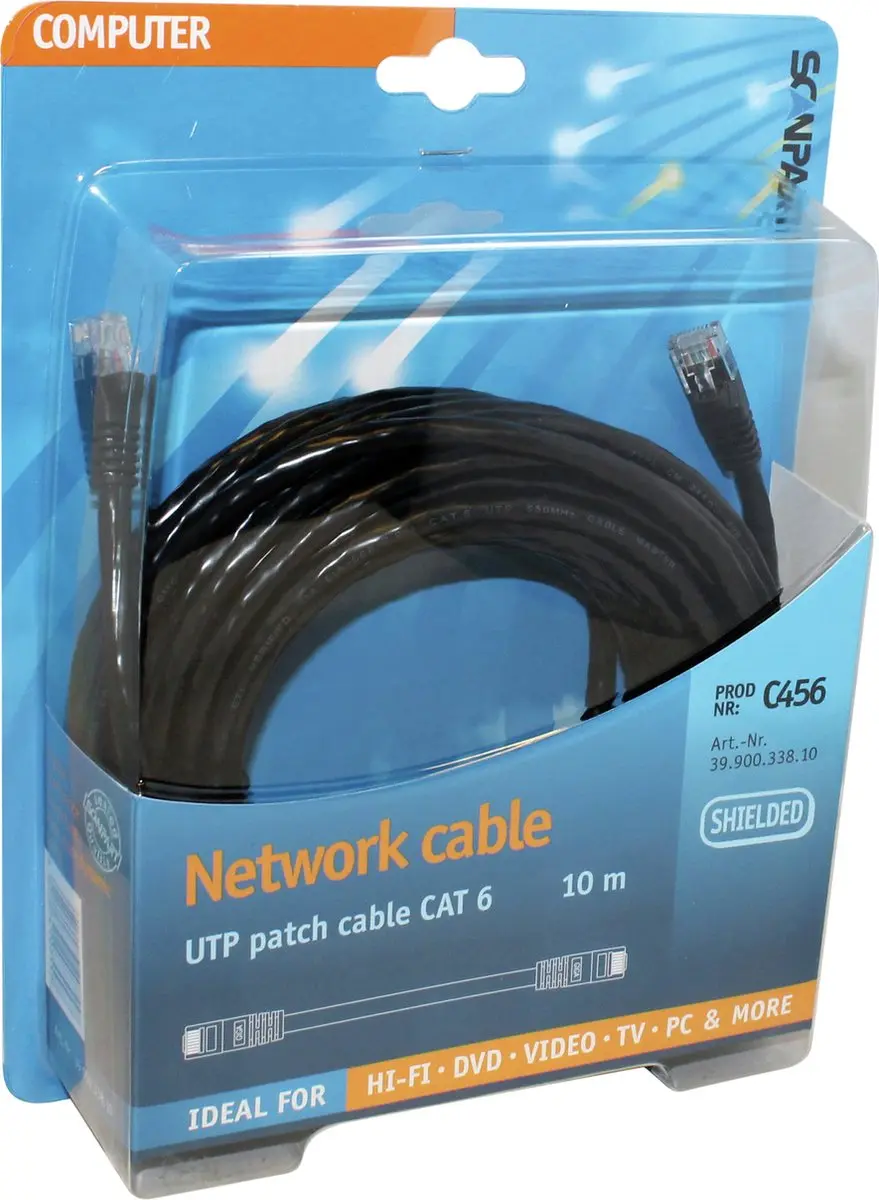 Scanpart UTP Kabel CAT 6 10m