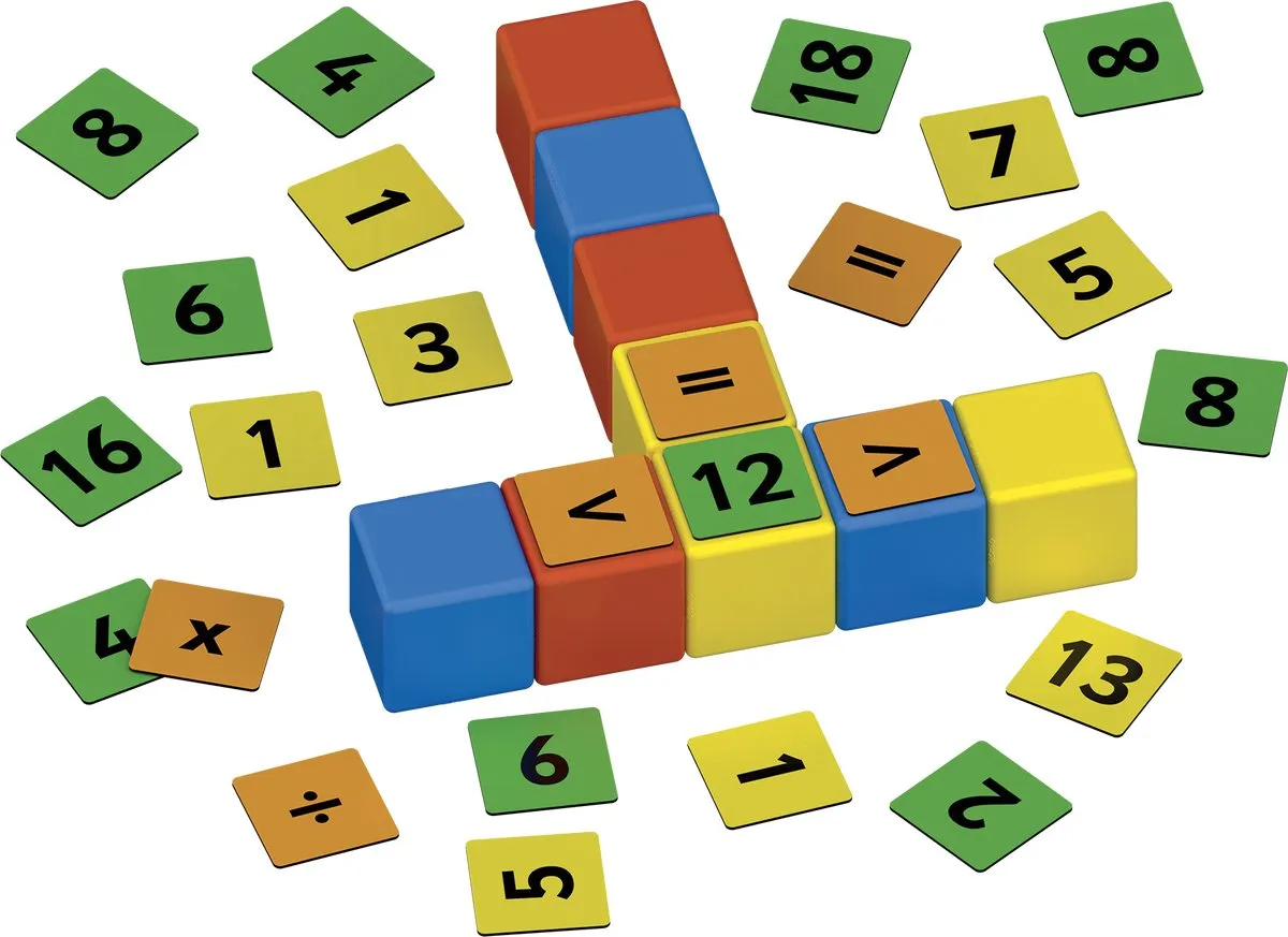 Geomag MagiCube Wiskunde Bouw 55 Stuks - Multikleur - afbeelding 6 van 6
