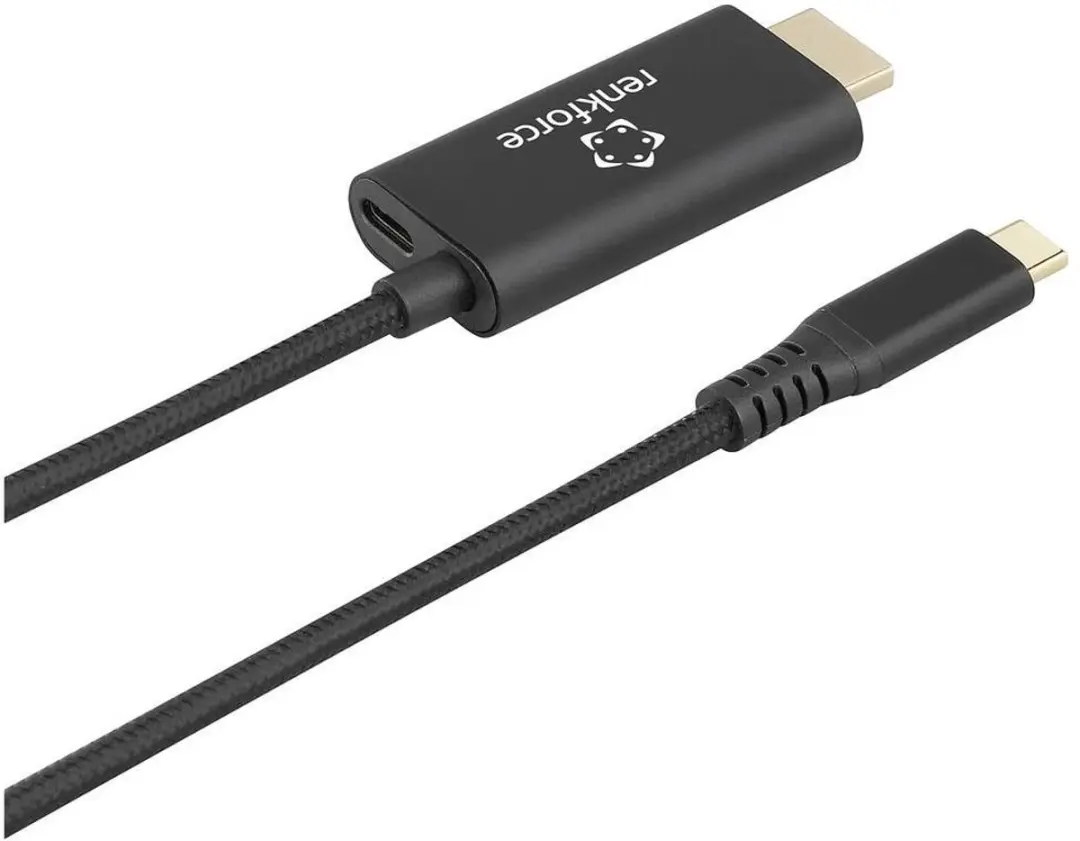 Renkforce RF-7116128 USB-C Kabel 1.00m - Zwart