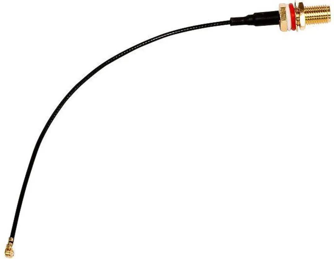 Mikrotik ACSMAUFL Coax-kabel SMA - Zwart