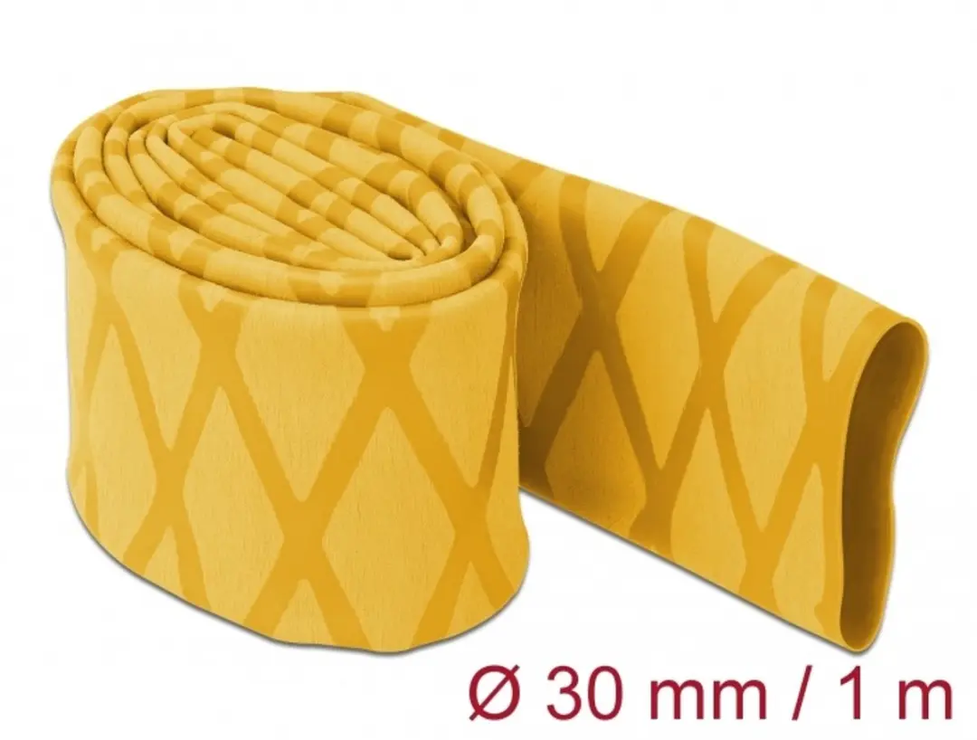 Delock Heat Shrink Tube X-pattern 1m x 30mm