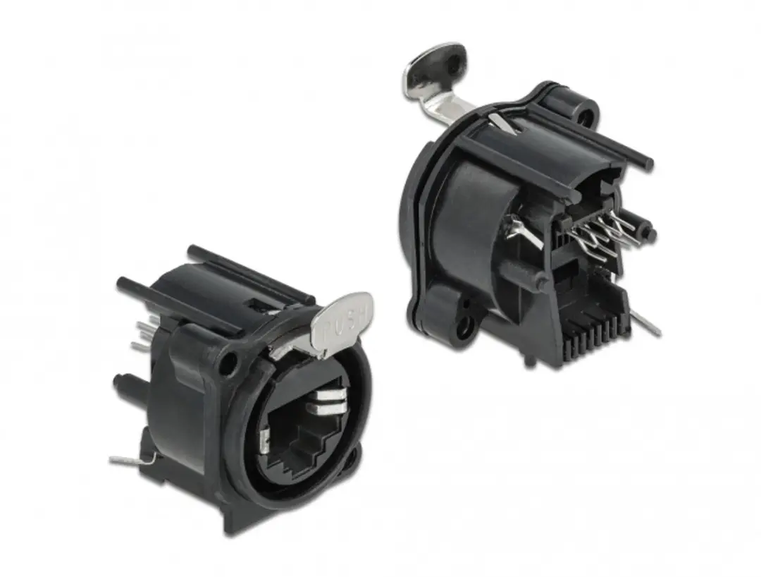 Delock D-Type Module RJ45 naar soldeer