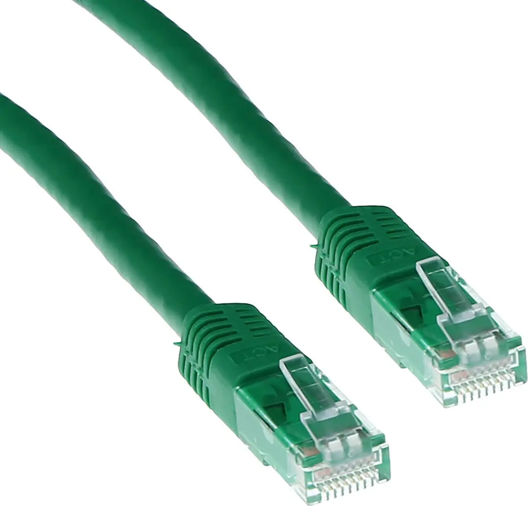 ACT Groene U/UTP CAT6 Patchkabel 2m