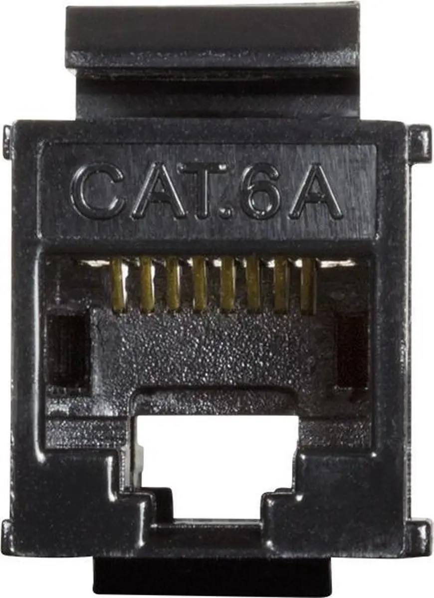 Logilink UTP CAT6a Keystone Module RJ45 - 10 Gigabit - Zwart