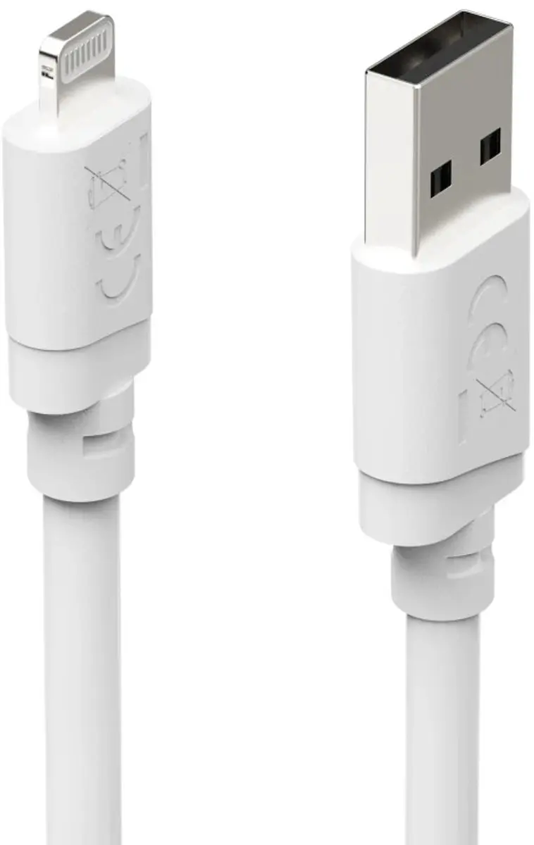 Hama 00201802 USB-A naar Lightning Kabel 3m - Wit