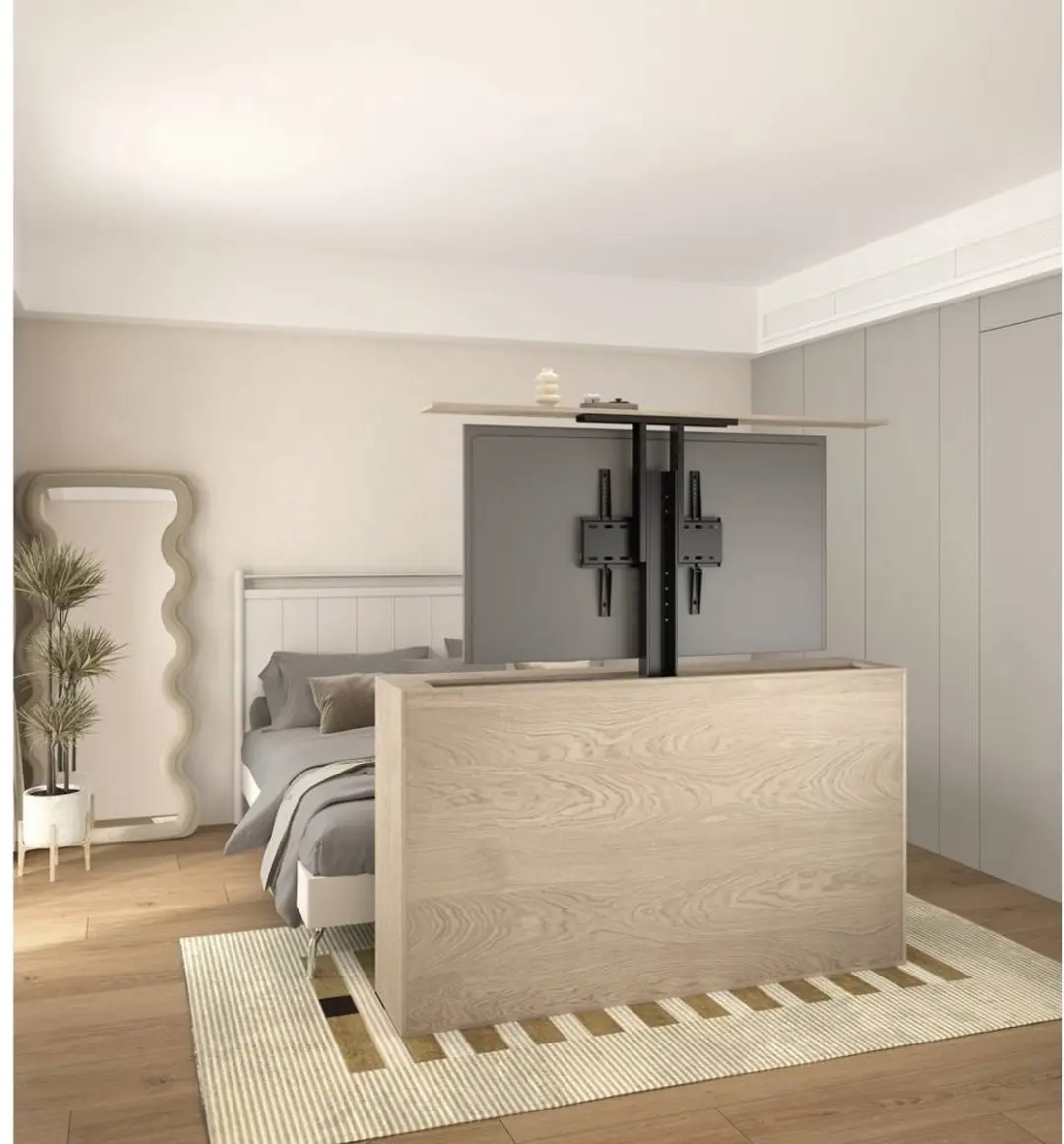 SpeaKa Professional SP-MLS-600 TV-liftbeugel 55" - Mat zwart