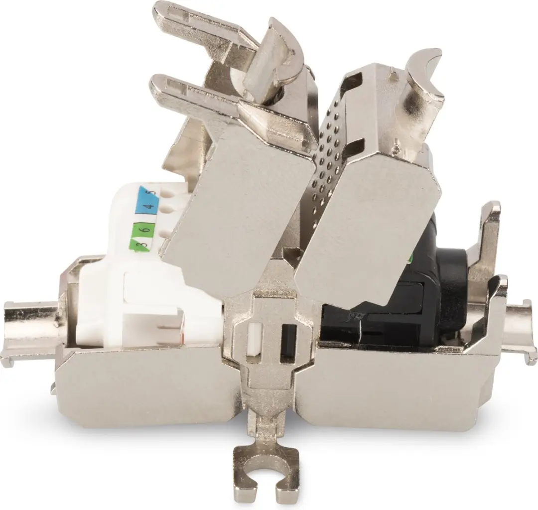 Digitus DN-93909 RJ45 Connector Netwerkadapter CAT 6A - Zilver