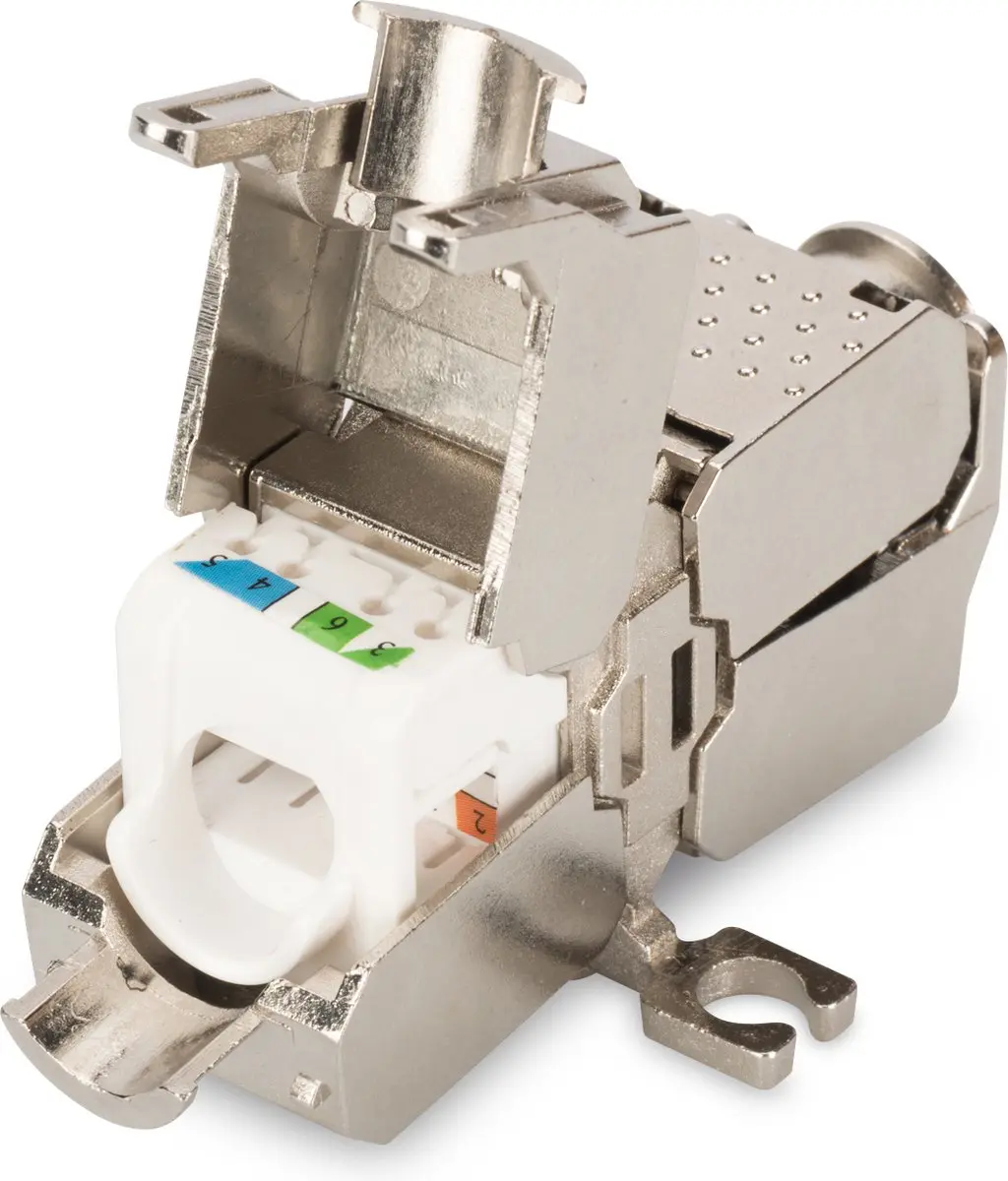 Digitus DN-93909 RJ45 Connector Netwerkadapter CAT 6A - Zilver - afbeelding 6 van 6