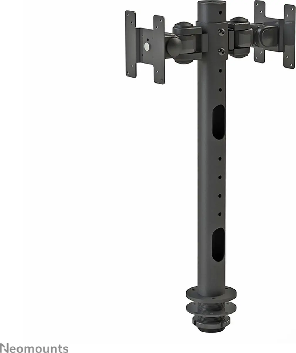 Neomounts FPMA-D050DBLACK Monitorarm 2 schermen - 10-30" - 0-10kg/scherm - Zwart