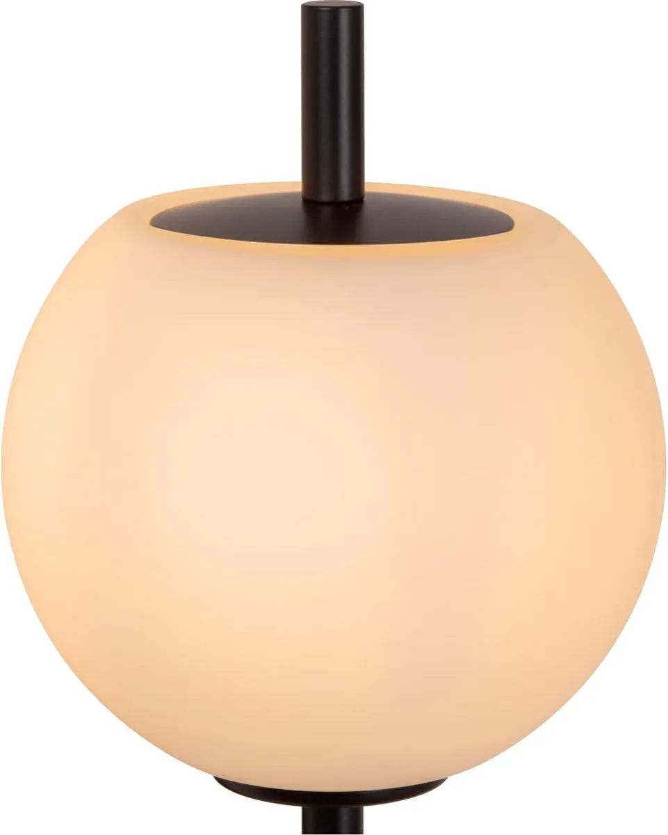 Lucide ELDA Wandlamp Badkamer 1xG9 IP44 - Zwart