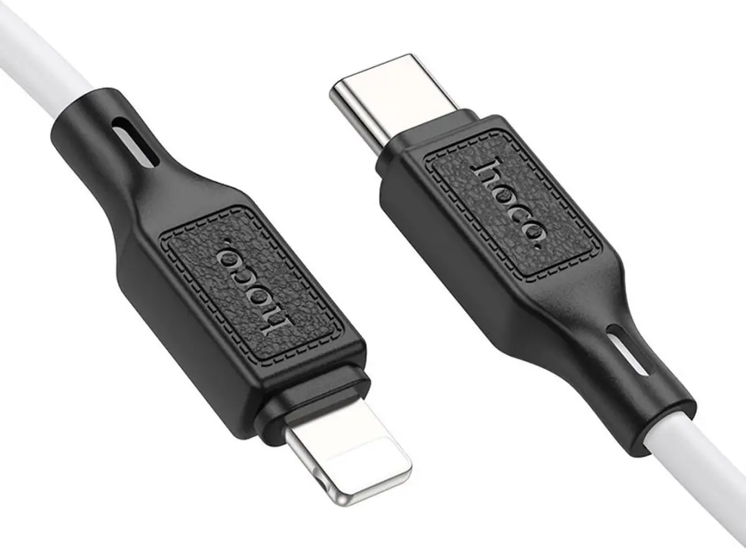 Hoco X90 Siliconen Kabel Lightning naar USB-C 1m