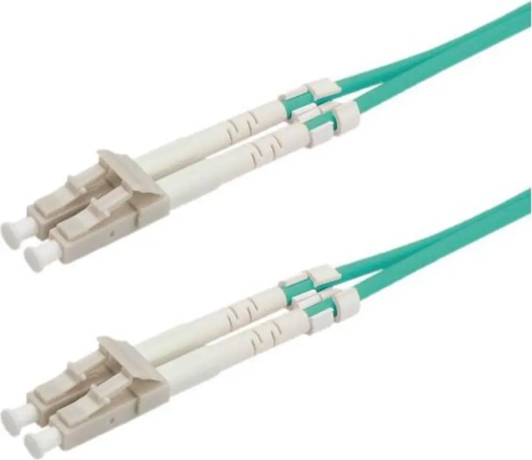 Value F.O. Kabel LC/LC OM3 50/125µm - 20m Turkoois
