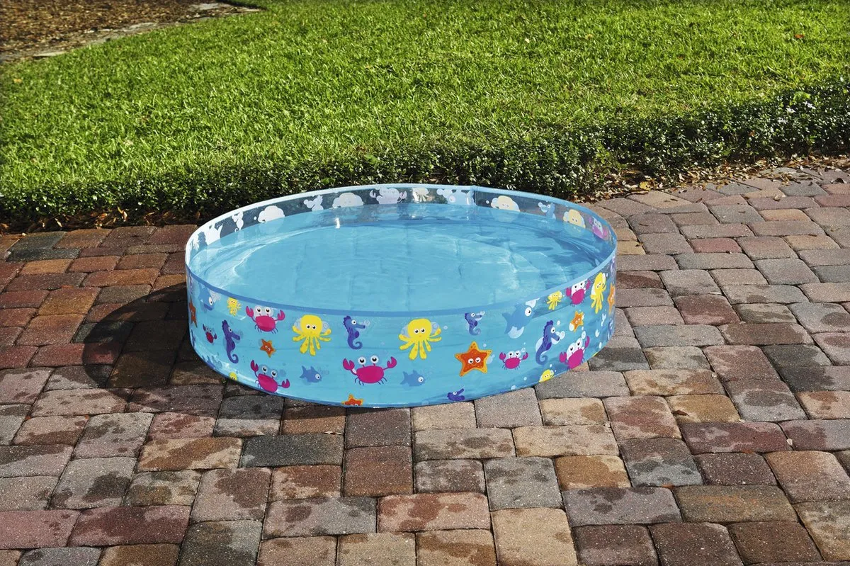 Bestway Fill 'N Fun Opzetzwembad 122cm - 277L - Multi-Colour - afbeelding 3 van 6