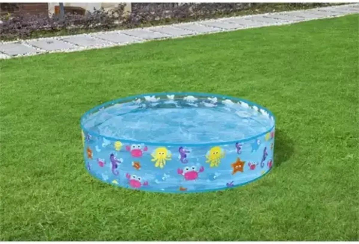 Bestway Fill 'N Fun Opzetzwembad 122cm - 277L - Multi-Colour - afbeelding 6 van 6